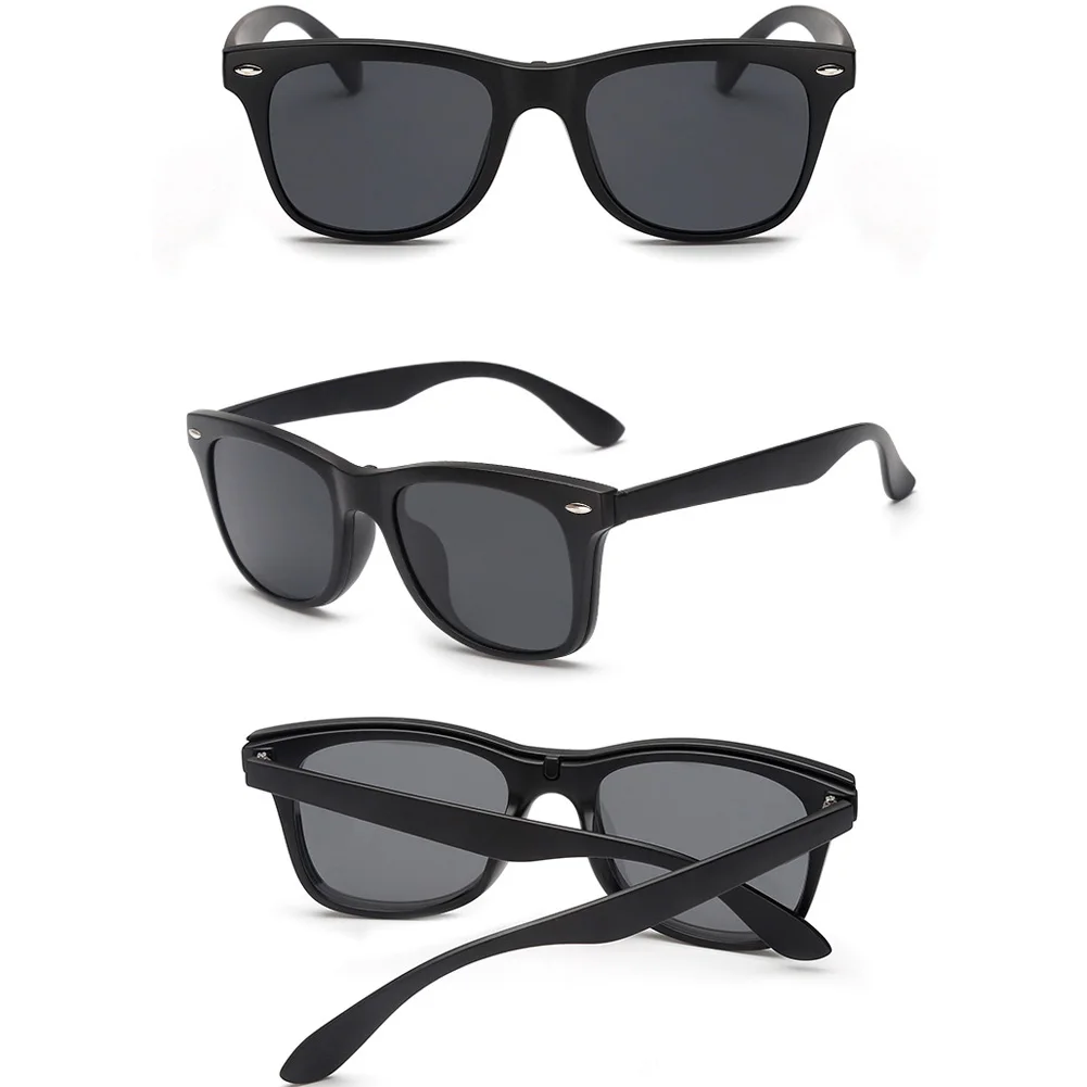 

2 In 1 Magnet Sunglasses Clip Mirrored Clip On Sunglasses Clip On Glasses Men Polarized Clips Custom Prescription Myopia TR90