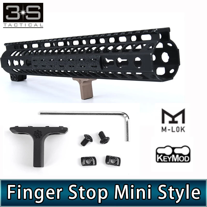 

Ari sa ka Style MK8 MK4 MK16 Rails Mini Metal Handheld Hand Guard Blocker Finger Stop Mini Fit M-Lok Keymod 20mm Picatinny Rails