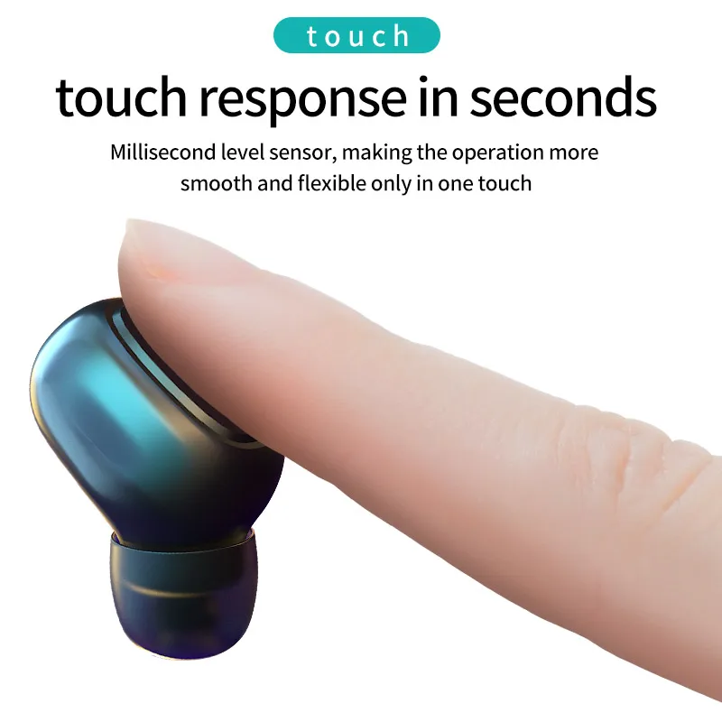 Tws-стереонаушники с поддержкой Bluetooth 5 0 и сенсорным управлением | Электроника