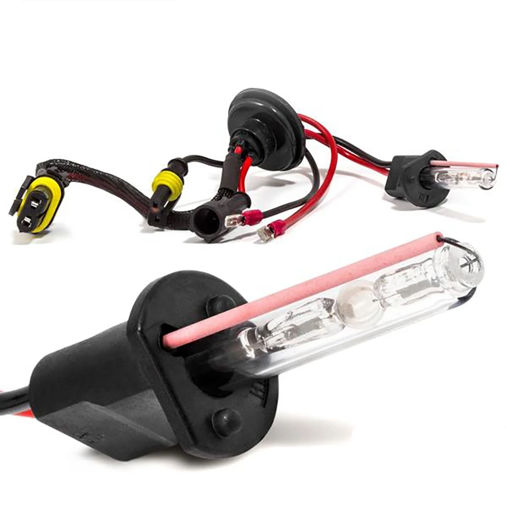 Комплект ксеноновых фар H7 HID H1 H3 H4 H11 9005 9006 D2S тонкий балласт ксеноновая лампа 35 Вт