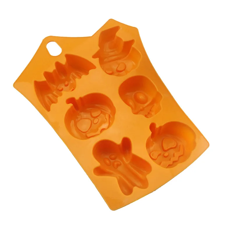 3D силиконовая форма для торта Хэллоуин Тыква инструмент выпечки силиконовые