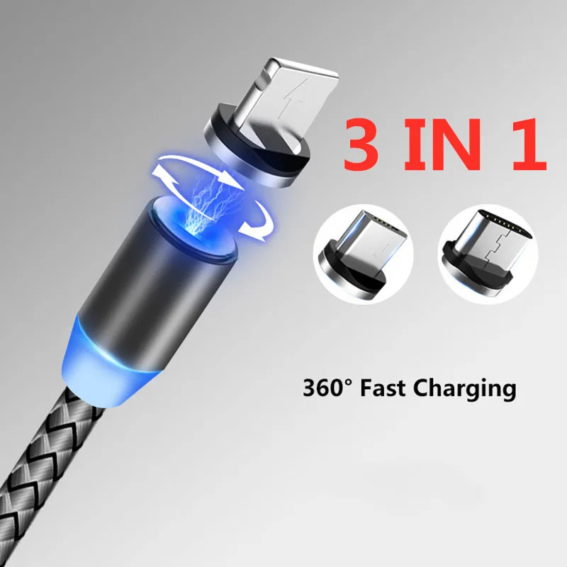 Магнитный кабель зарядное устройство USB Type C для Xiaom Nokia 7 Sony XZ3 LETV LeEco Le 2 pro Max Cool 1 Pro 3