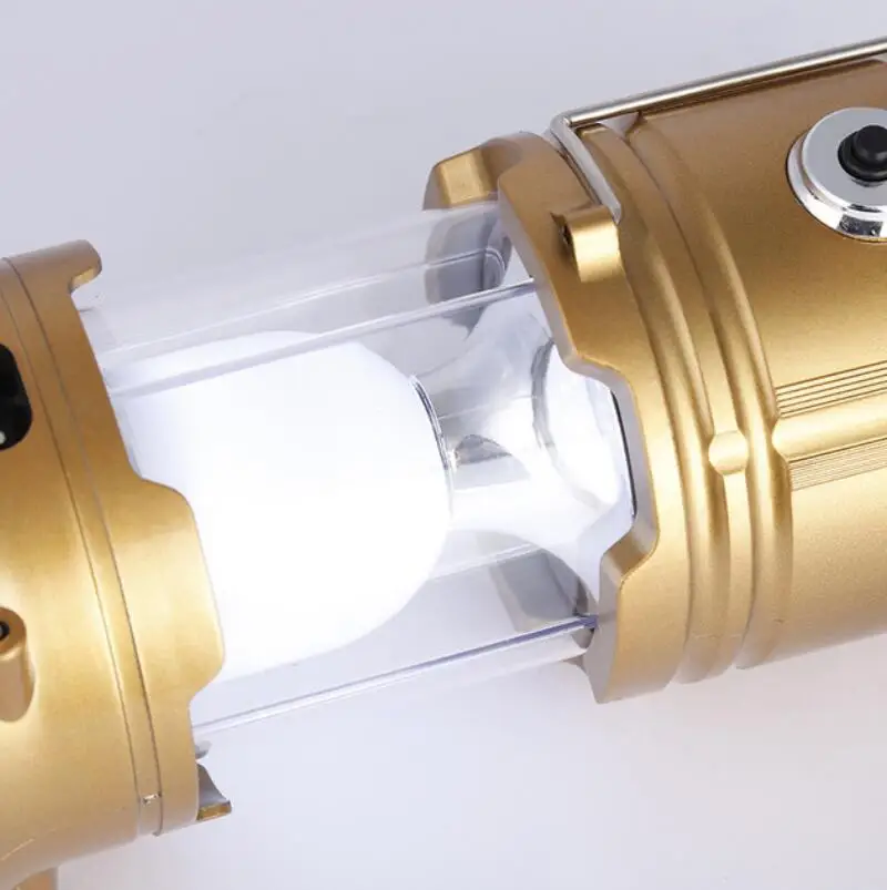 Сценическая Светодиодная лампа RGB на солнечной батарее портативный фонарь для