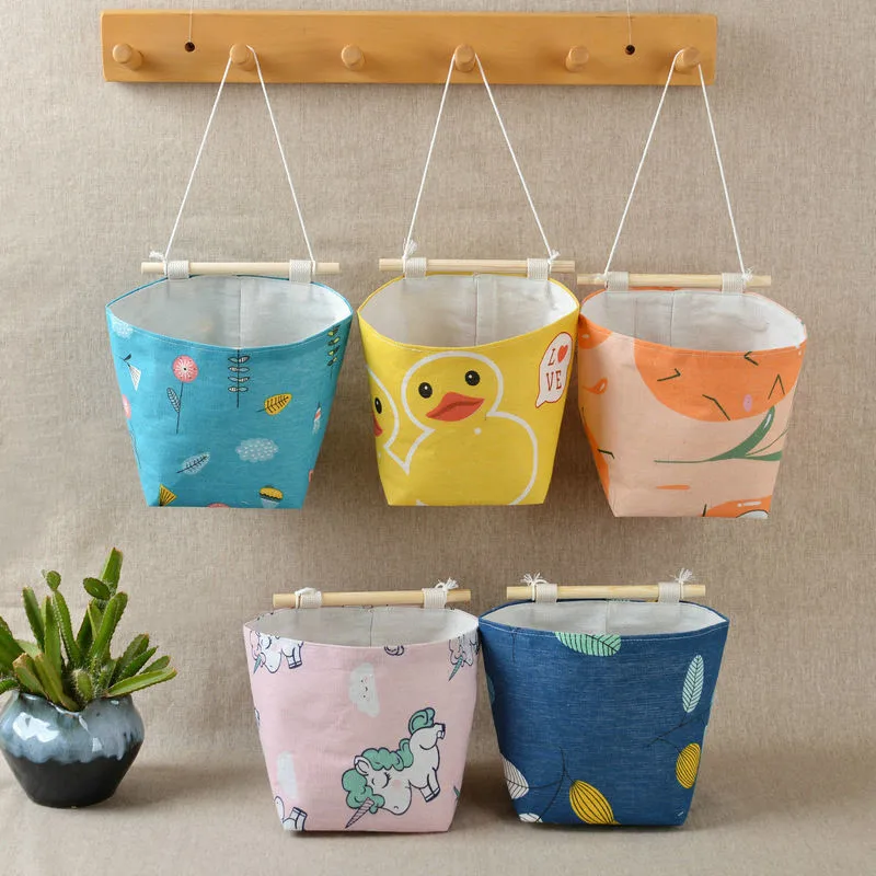 

Настенные сумки для хранения, бытовые принадлежности, карманы для хранения в спальне, органайзер для женщин для детской комнаты, мелочи