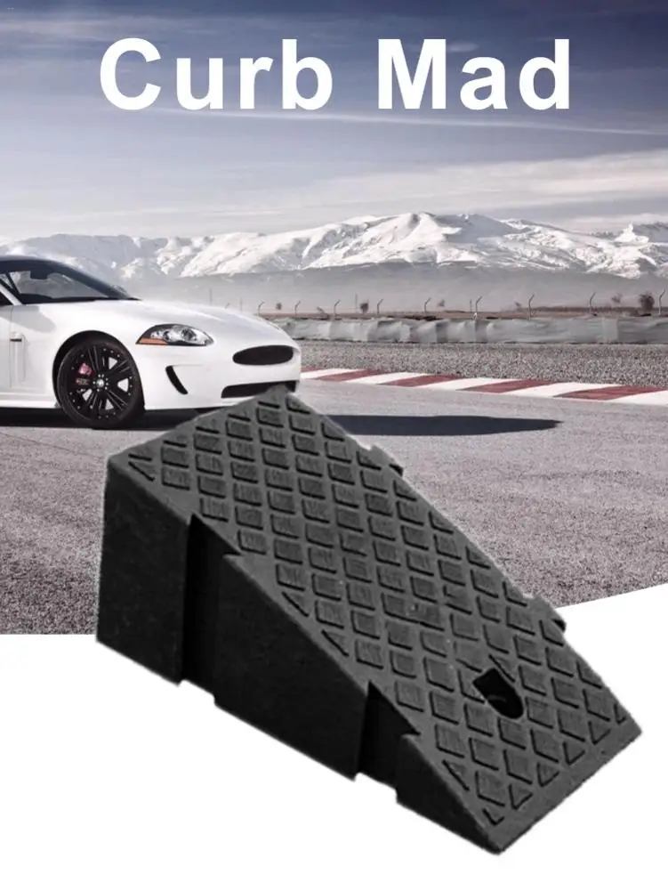 Легковесные Пластиковые Автомобильные пандусы сверхмощный набор пороговых Рамп