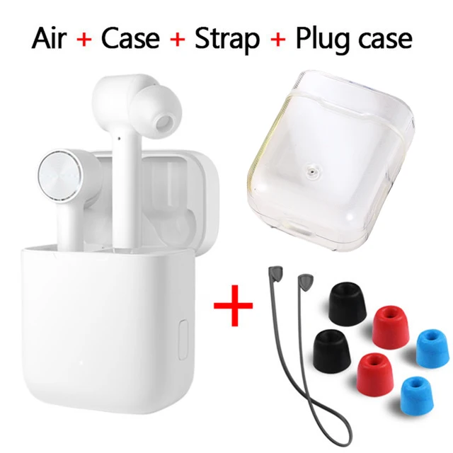 transparentplug rope Оригинальные наушники Xiaomi Air TWS Airdots Pro, bluetooth-гарнитура, переключатель ANC, ENC, стерео, автоматическая пауза, управление нажатием, беспроводные наушники - Цвет: transparentplug rope