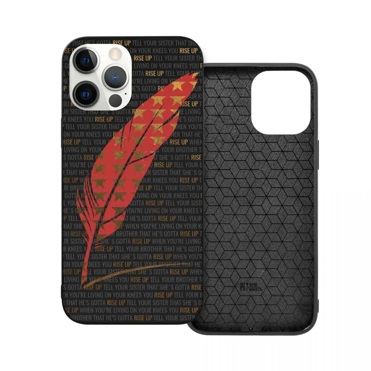 

Hamilton Rise Up PC Glass TPU Phone Case for iPhone 13 12 11 Xs Xr X Pro Max Mini 7 8 Se2 Plus 6 6S