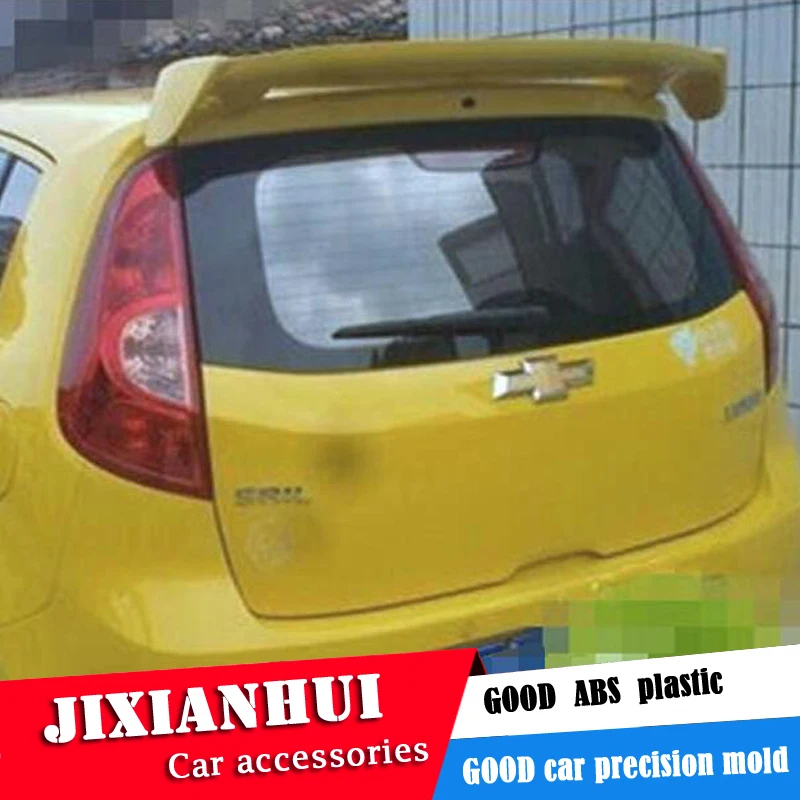 For Sail Spoiler 2011-2017 Chevrolet Sail Spoiler JSDK ABS plastic Material Car Rear Wing Color Rear Spoiler