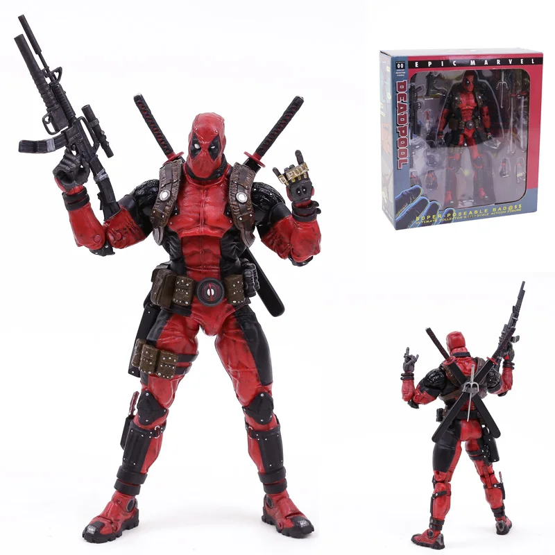 

Подвижная экшн-фигурка NECA Ultimate Deadpool с 7 "суставами
