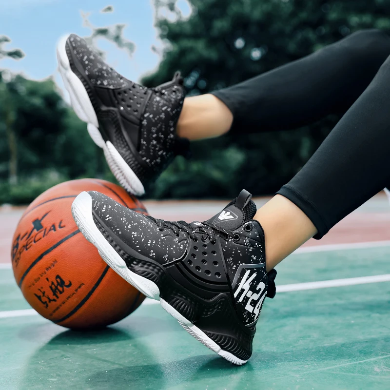 

New Arrival Brand Designer Men Basketball Sport Men Shoes Professional Breathable Basketball Sneakers Unisex Shoes Training