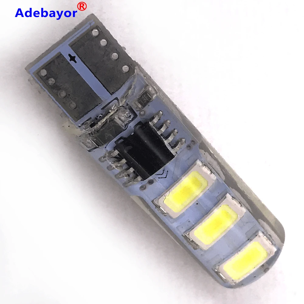 10 шт. 5730 6SMD светодиодный Силикагель Водонепроницаемый вспышка постоянный
