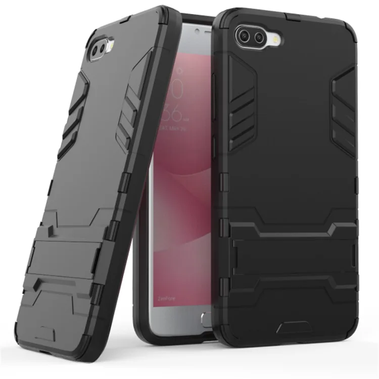 Защитный чехол для ASUS ZenFone 4 Max ZC554KL ZC520KL ZE552KL ZE520KL V520KL X00HD, силиконовый чехол для задней панели телефона - Цвет: Black