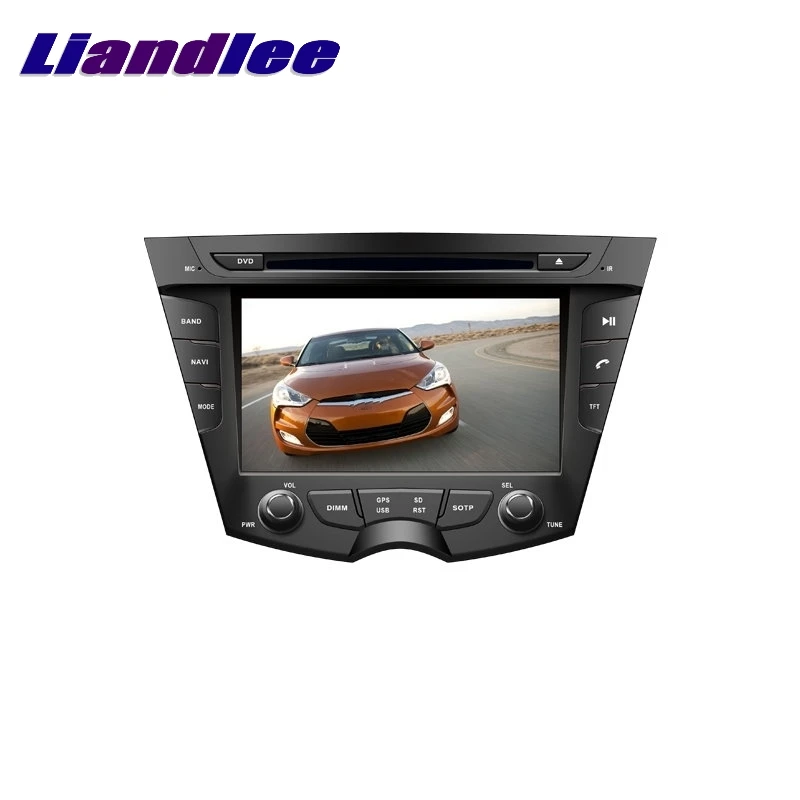 Для HYUNDAI VELOSTER 2011 ~ 2018 LiisLee Автомобильный мультимедийный ТВ DVD gps аудио Hi Fi радио