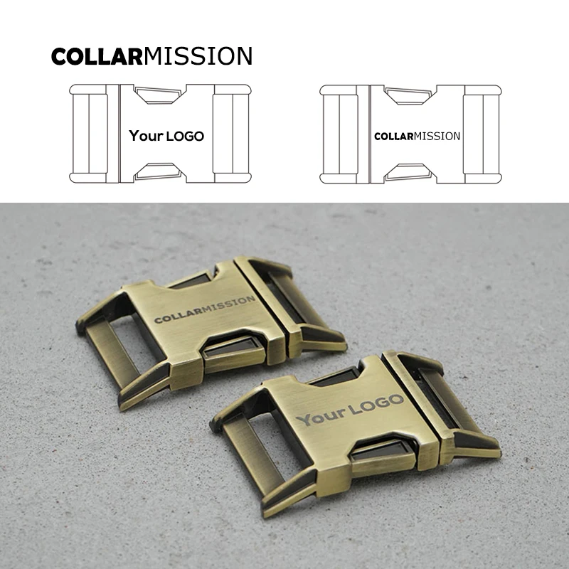 

Розничная Выгравированная медная металлическая пряжка для ошейника собаки своими руками 30 мм, мы предоставляем услуги лазерной гравировки...