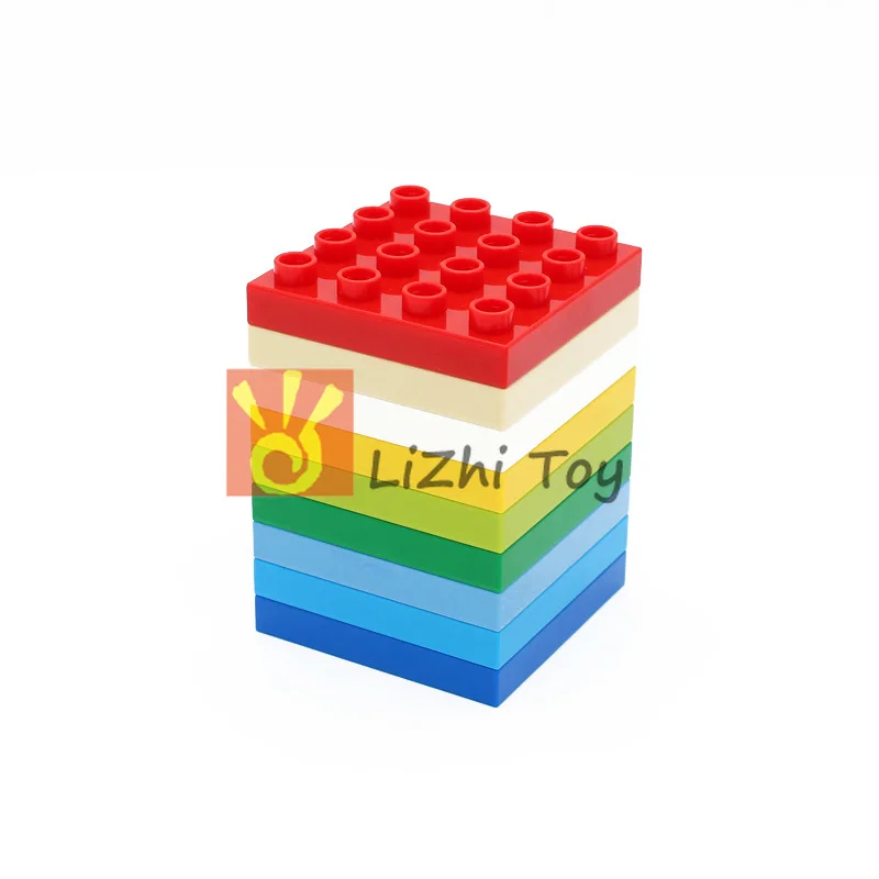 Большой строительный блок MOC DIY 14721 пластина 4X4 кирпичи большого размера собранные