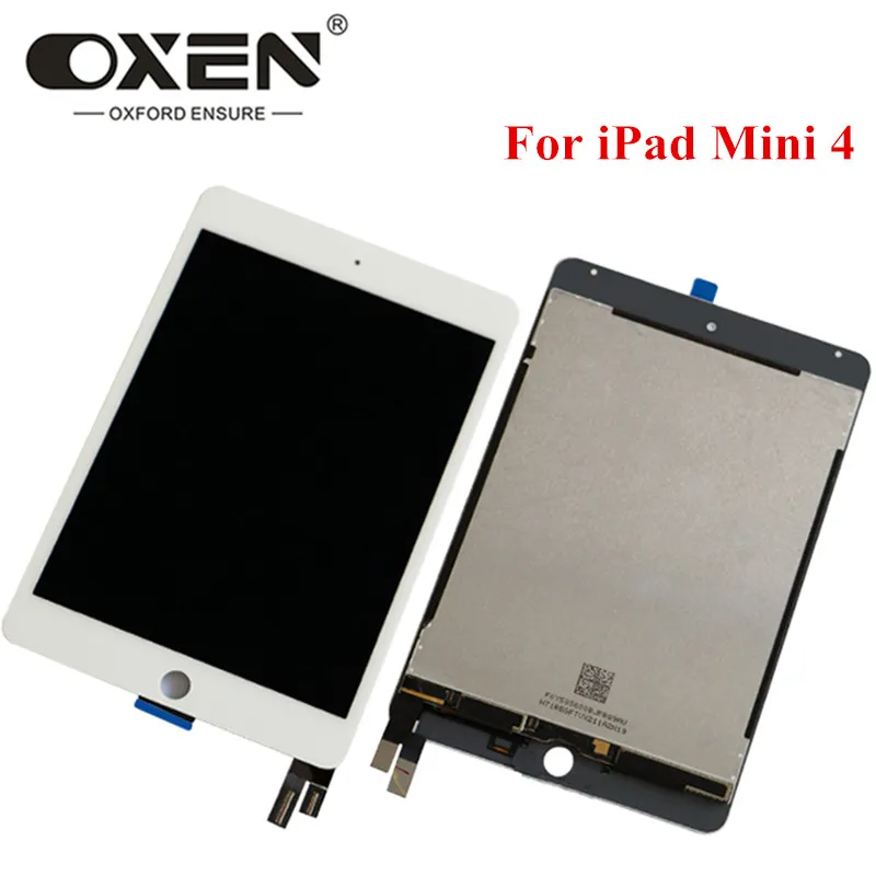 

OXEN LCD Display For iPad Mini 4 Mini4 A1538 A1550 Touch Screen Digitizer Panel Assembly Replacement Spare Part 100% Tested