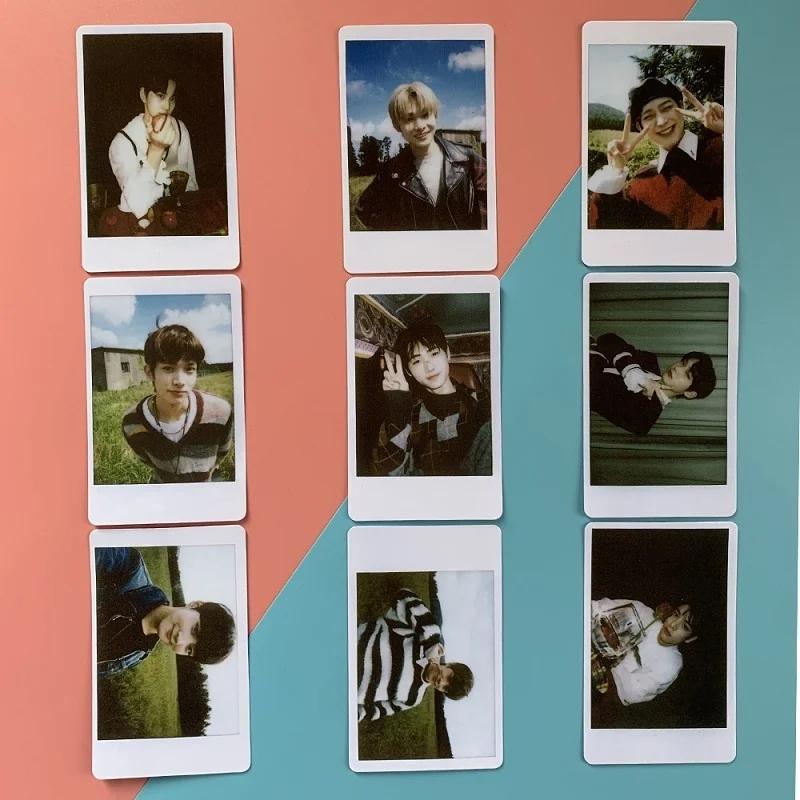 

KPOP ENHYPEN Polaroid Small Card Postcard LOMO Card ENGENE Collection Card Peripheral Card