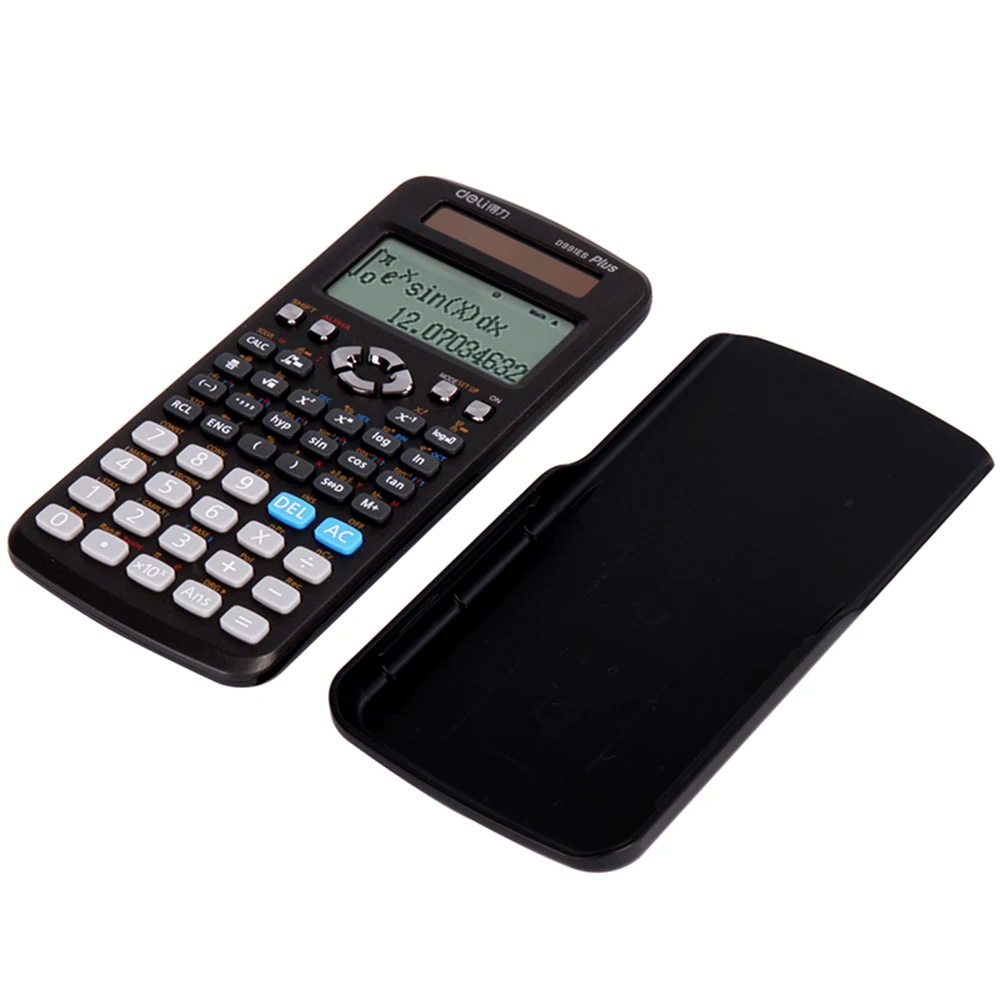 Deli 2019 новый научный калькулятор для студентов Классический белый функциональный