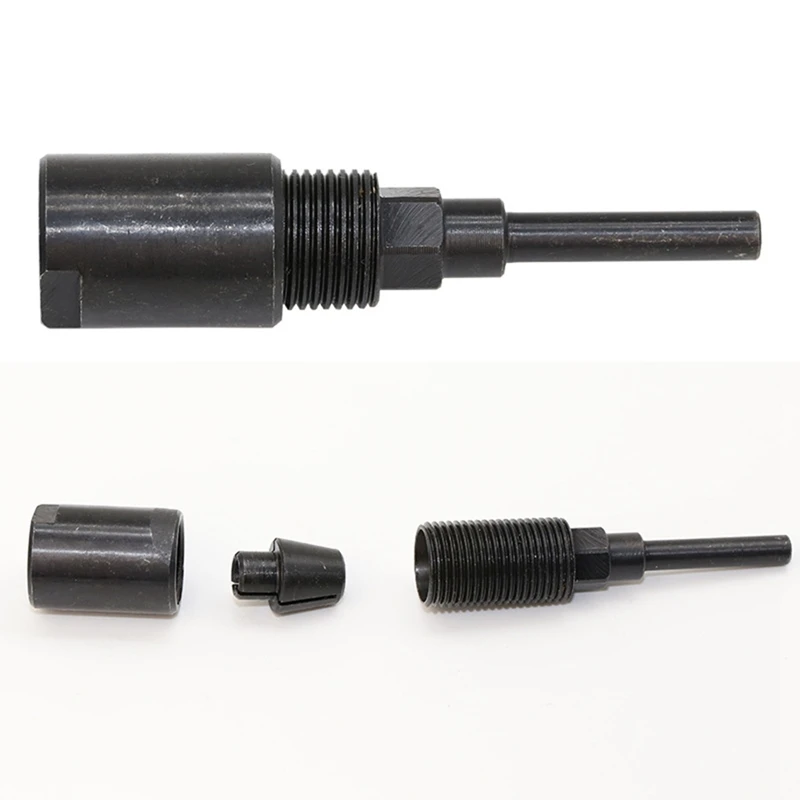 New 1/4 in Shank Collet Chuck Holder Woodwork CNC Milling Router Bit Extension Rod NEW | Инструменты