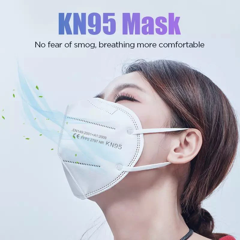 30pcs masks white face mask flu facial fpp2 filter protection ffp2 kn95 PM2.5 anti dust | Красота и здоровье