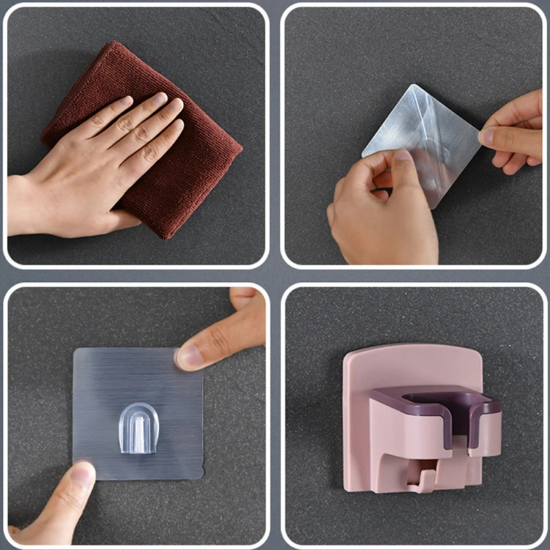 

New Bathroom Rack Shelves Free Punching Strong Suction Cup Hair Dryer Toilet Bathroom Wall Hanging Wind Tube Storage Rack