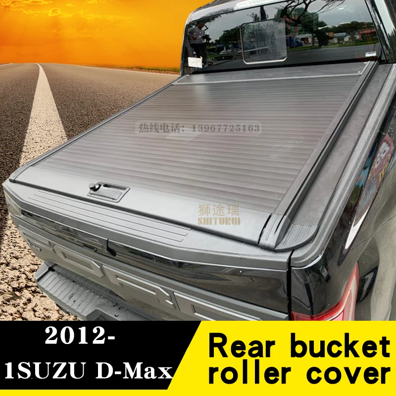 Для ISUZU D Max [2012 today] модифицированные ручные роликовые жалюзи для пикапа dmax Crew Cab