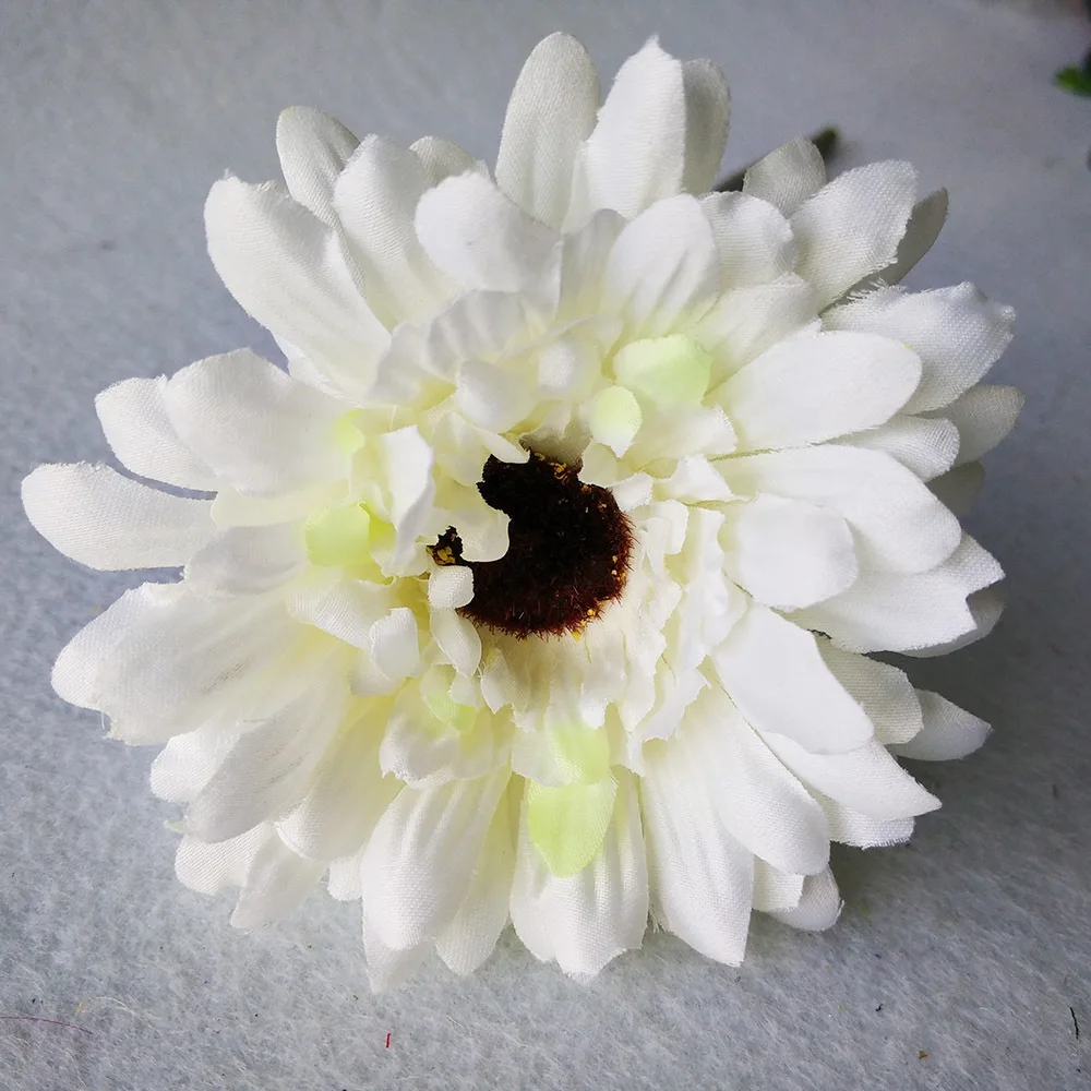 5 Ручная работа Gerbera модный домашний сад невесты Diy из упаковочного материала Свадебные банкетные Декоративные искусственные цветы ножницы Корона - Цвет: 5