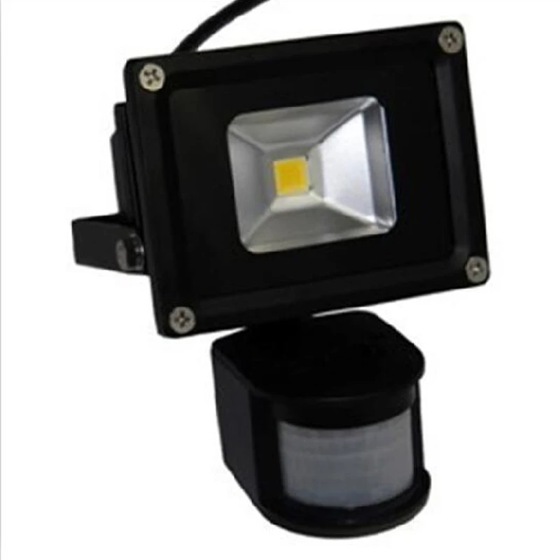 Наружная лампа водонепроницаемый IP65 10 Вт ультратонкий Светодиодный PIR датчик