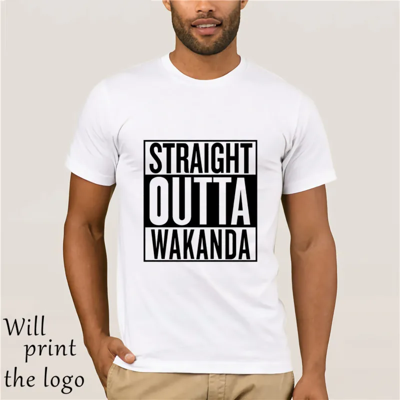 Хэмпсон LANQE аниме Wakanda реглан футболка брендовая 100% хлопок 2018 летние Для Мужчин's
