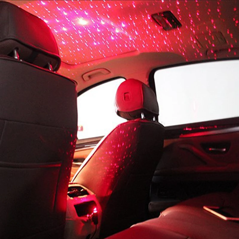 Светодиодная лампа USB Лазерная Звезда проектор ночник атмосфера галактика