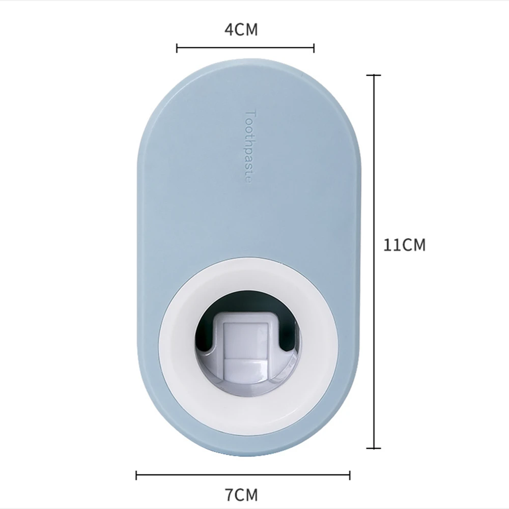 

Wall Mount Automatic Toothpaste Dispenser Dust-proof Toothbrush Holder Toothpaste Squeezer Bathroom Accessories Set