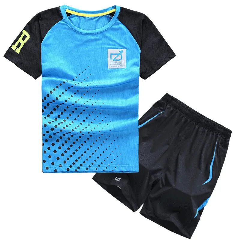 Новый футбольный костюм детская корзина для мальчиков комплект одежды летняя