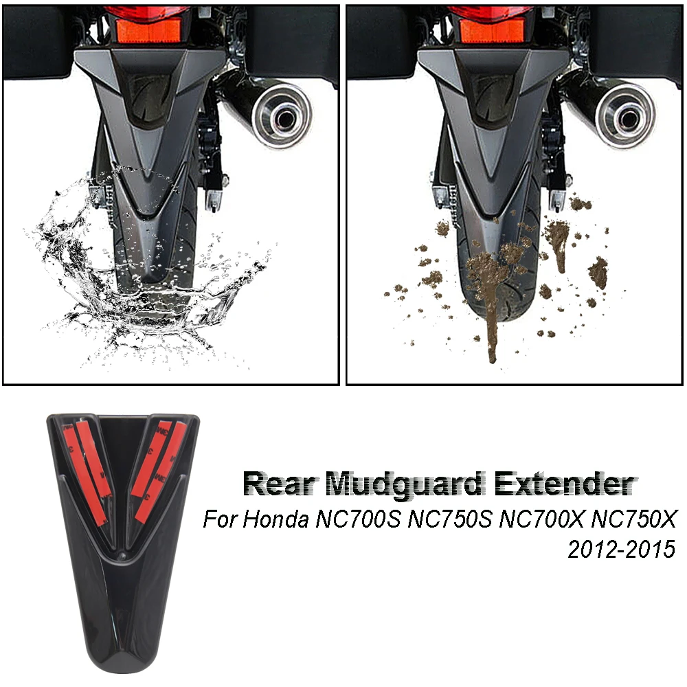 

For Honda NC700S NC750S NC700X NC750X NC 700 750 X S Motorcycle Front Extender Mudguard Rear Fender 2012 2013 2014 2015