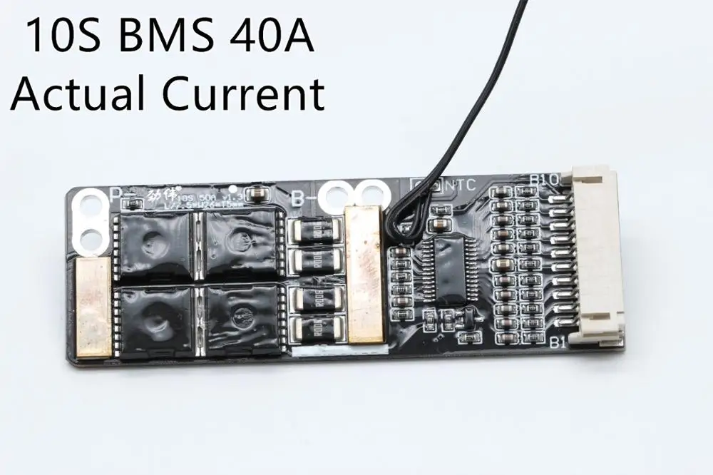 10S BMS 40A NTC ЛИТИЕВАЯ/литий ионная батарея Защитная плата RC