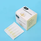 Китайская безболезненная маленькая игла 13 мм 4 мм 25 мм одноразовая 30 г медицинская микропластиковая инъекция Косметическая Стерильная игла хирургический инструмент