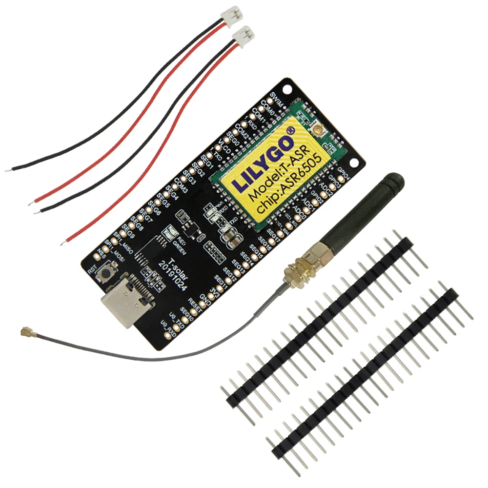

LILYGO TTGO T-Solar 433/868/915MHz Solar Power Development Board STM8L152 CPU SX1262 Lora With Antenna
