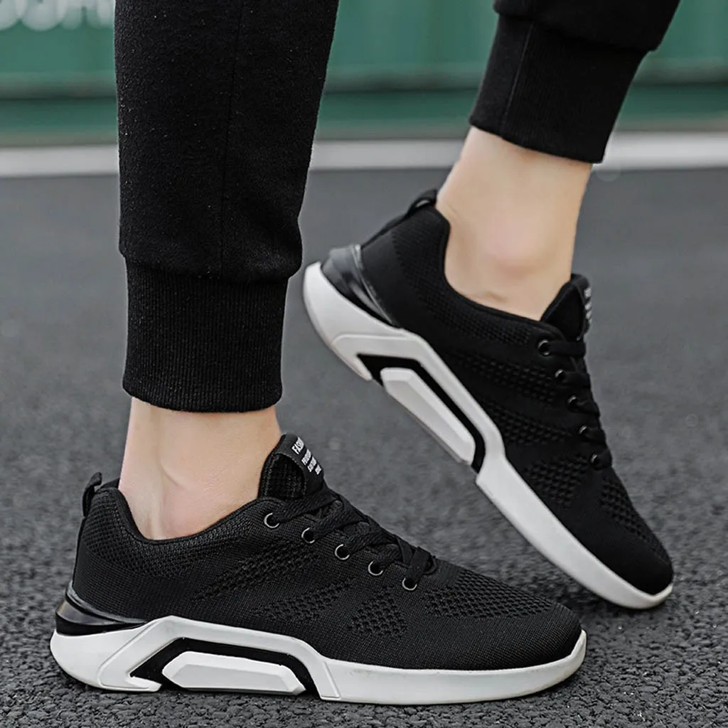 SAGACE пара обуви Мужская Уличная легкая дышащая безопасная плетеная повседневная