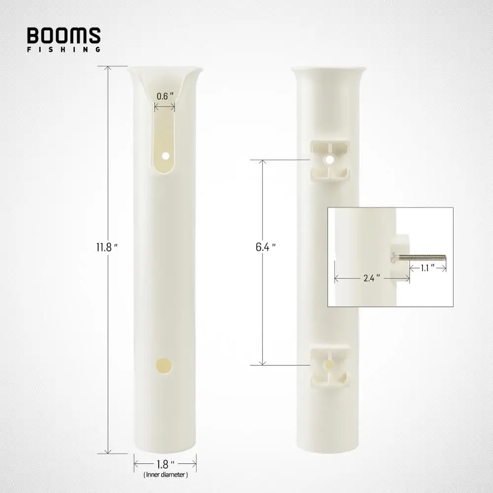 Портативный держатель Booms Fishing TB1 из АБС-пластика для лодки стойка удочки прочный