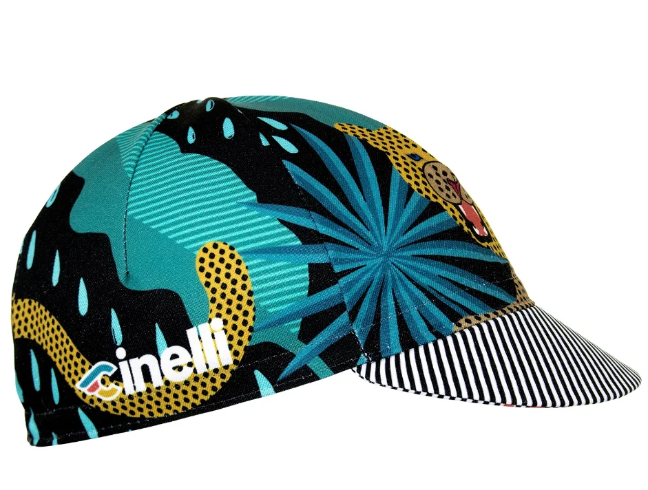 Cinelli велосипедная Кепка gorra ciclismo велосипедный головной убор велосипедные Головные Уборы Бандана ciclismo велосипедная шапка - Цвет: Золотой