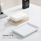 Японская Керамическая решетка из нержавеющей стали, чехол для мыла в ванную комнату, держатель для посуды, лоток для туалета, креативная полка для слива 304