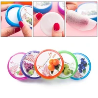 1 box nail art polish remover cotton wipes vanish remover pads fruit smell wet wipes nail cleaner paper pad towel random style