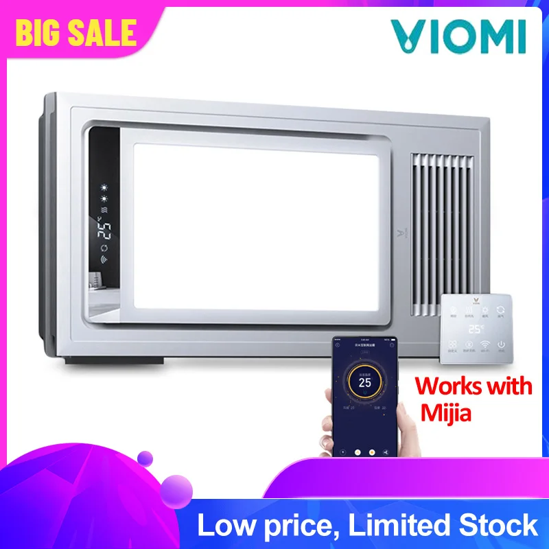 Большая распродажа VIOMI XYB01 FN Smart 4 в 1 светодиодный обогреватель для ванной Pro