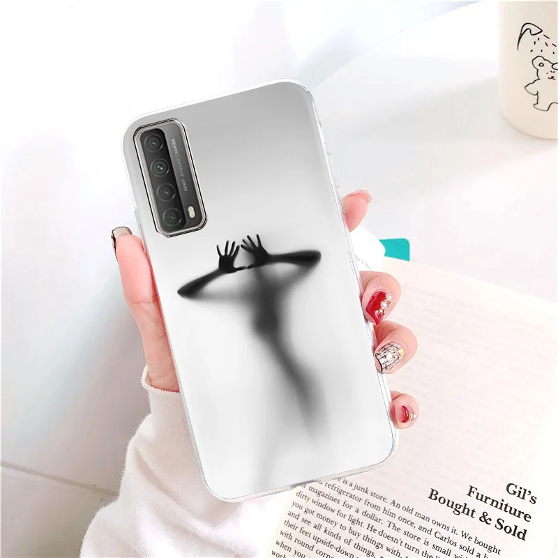 

Flower Case For Huawei P Smart 2021 Case For Huawei P Smart 2020 Phone Cases Silicone Soft TPU Back Cover For PSmart 2019 Bumper