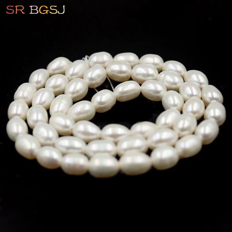 Бесплатная доставка 8 9 мм оливари рисовые натуральные пресноводные