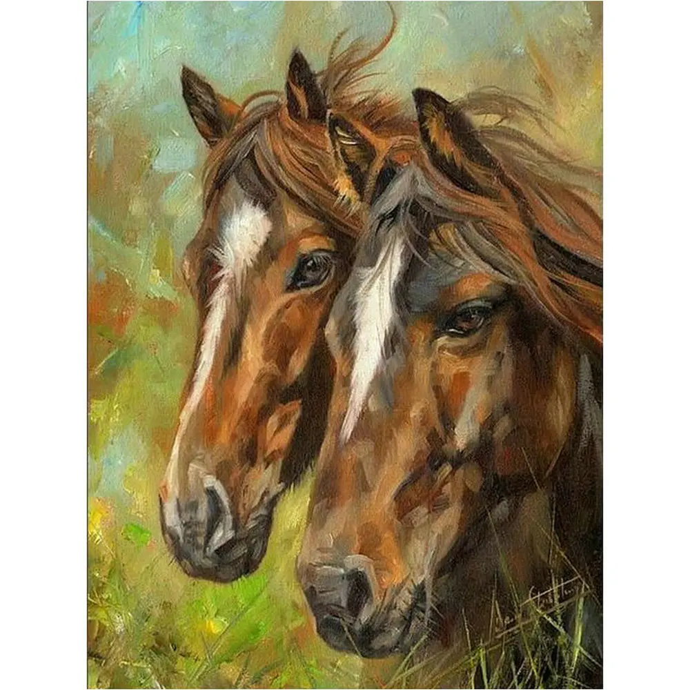 Алмазная мозаика 5D с полным покрытием картина сделай сам изображением головы