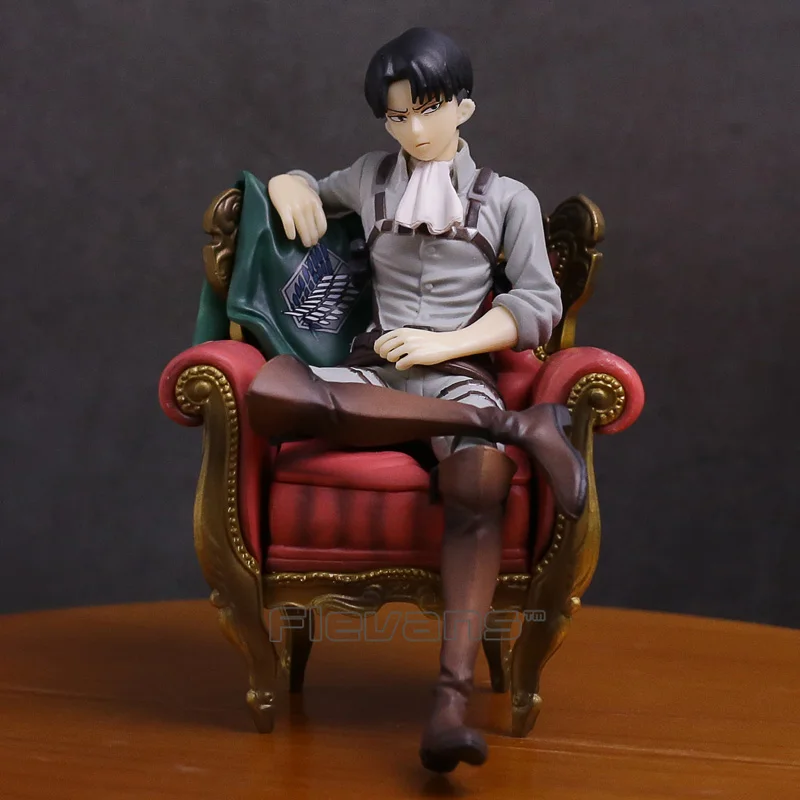 

Attack on Titan Levi Ackerman PVC Figure Collectible Model Toy 12.5cm