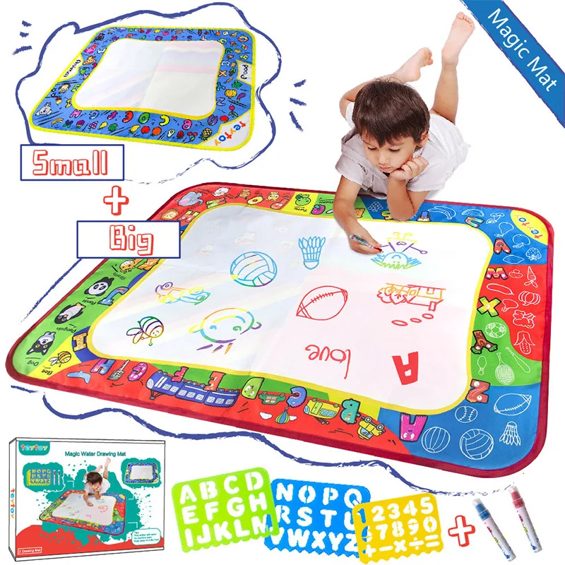 TEYTOY ABC Волшебные коврики 2 шт обучающие игрушки для малышей животные рисование