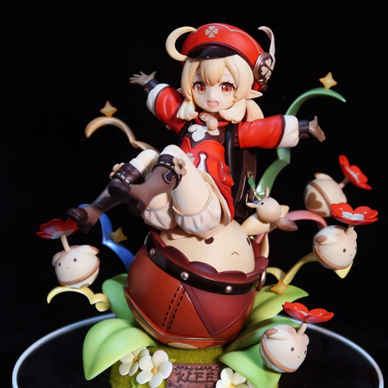 

Genshin Impact Anime Game Figure Klee 20Cm Pvc Toys Models Action Figure Periphery Ornaments Doll Collection Gift