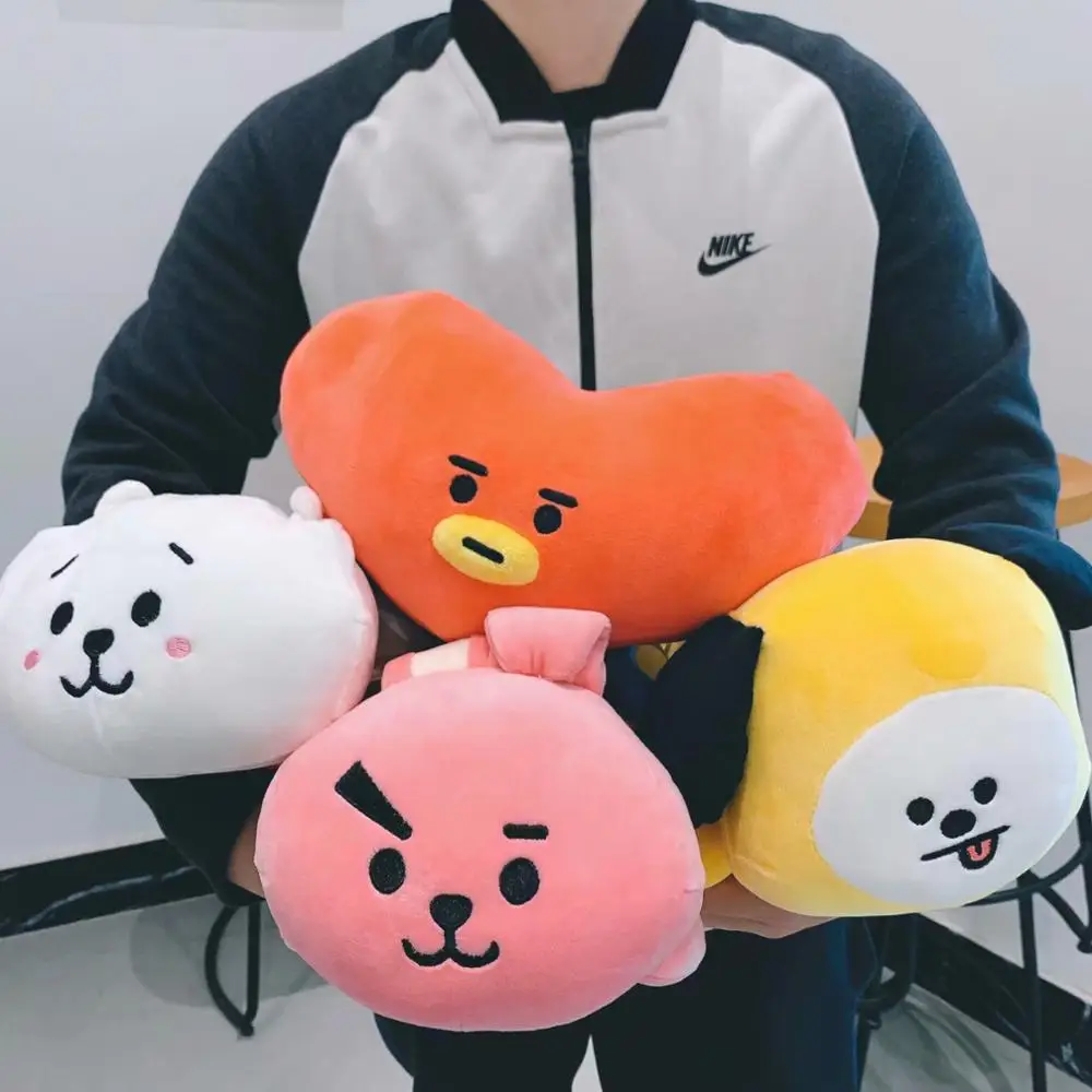 Kpop лежа Животное Плюшевые игрушки Подушка hugscute Плюшевая Кукла kawaii Аниме подарок