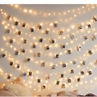 Светодиодный Рождественский Сказочный светильник с usb-креплением для фото, светильник на открытом воздухе, на батарейках, Свадебный Праздничный декоративный светильник s